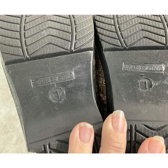 Rasolli Snakeskin Clogs Mules Slip On Comfort Shoes Skid Resistant Size 7 - Picture 5 of 6